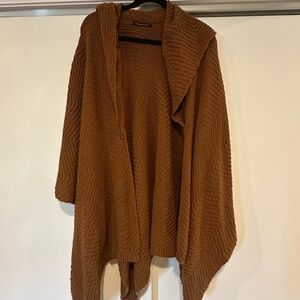 Do Everything in Love Warm Tan Cardigan